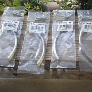 Knob Hill Enchanted Cabinet pull Drawer Satin Nickel Set of 4